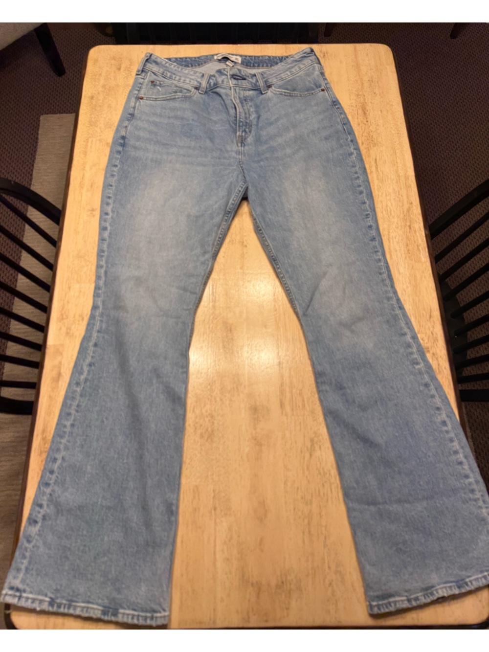 Abercrombie & Fitch Mid Rise Bootcut Curve Love